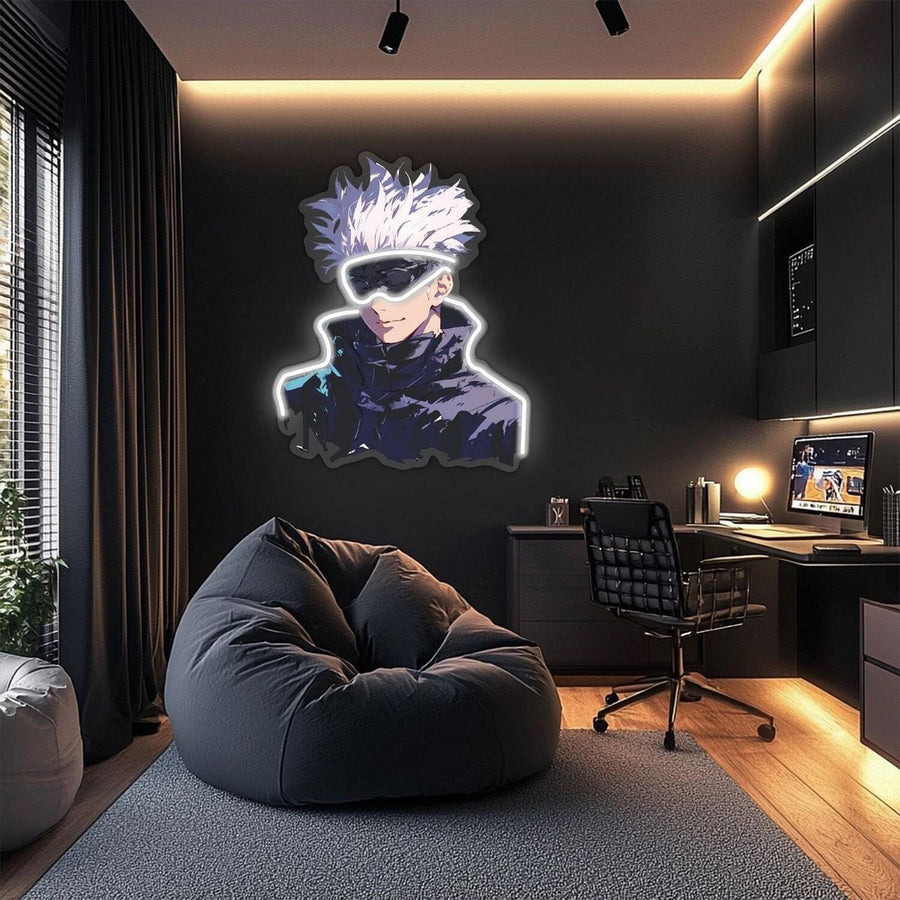 Jujutsu Kaisen LED Neon Sign β Anime Wall Decor for Room & Gaming Setup