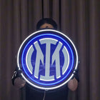 Inter Milan UV Printed Neon Sign - LED Neon Light for Football Fans, Premium Custom Made