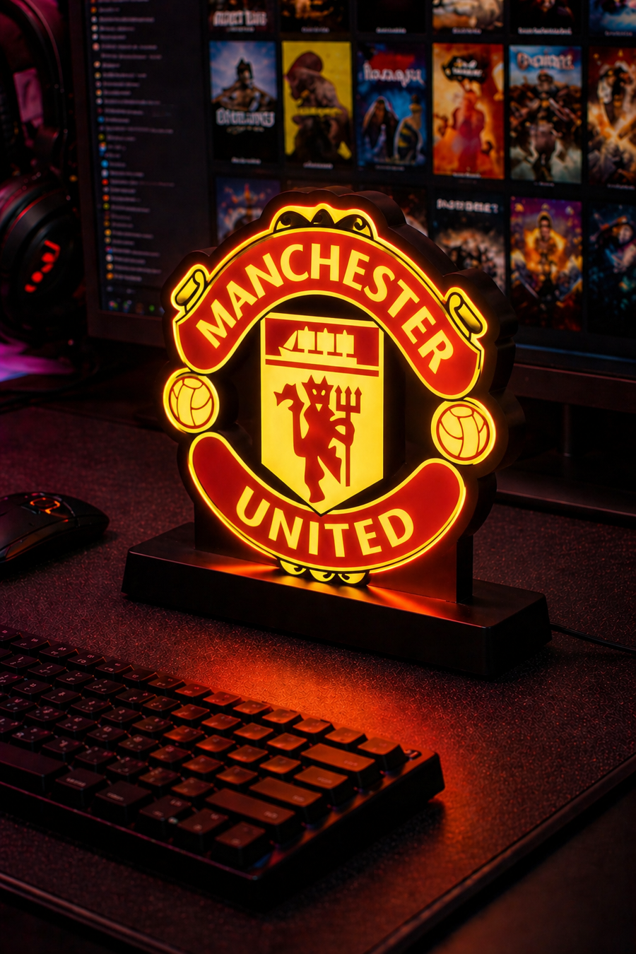 Premium Manchester United LED Desk Lamp