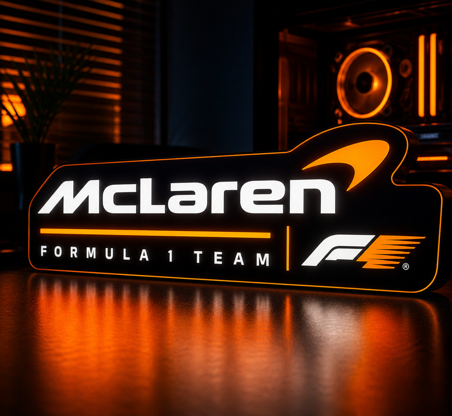 Premium McLaren F1 Team LED Desk Lamp