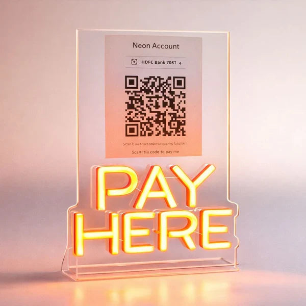 Table Top Neon Signs