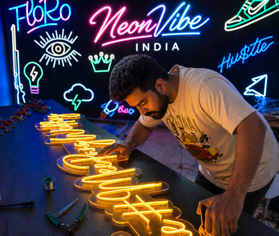 NeonVibe India — Handcrafted neon signs