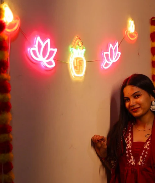Neon Lights Toran / Bandarwal